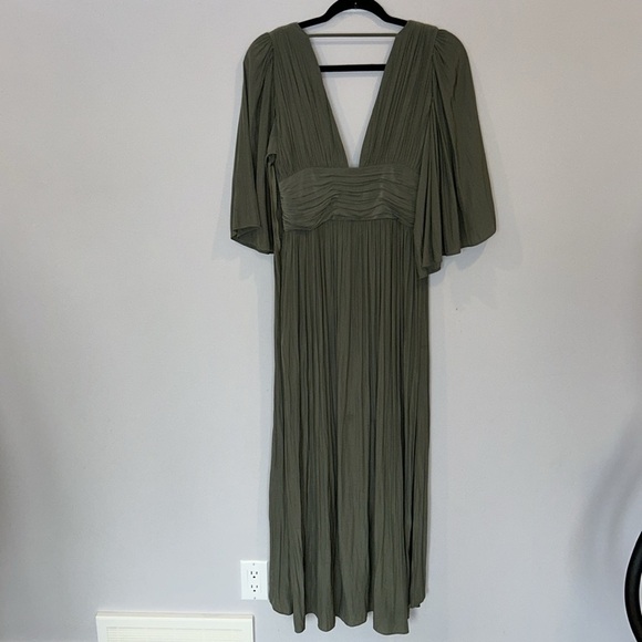 Ramy Brook Kinslie Dress Olive - Picture 7 of 10